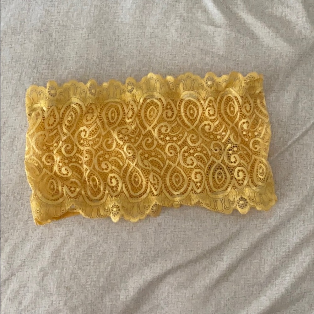 Free People Seamless and Lace Reversible Bandeau